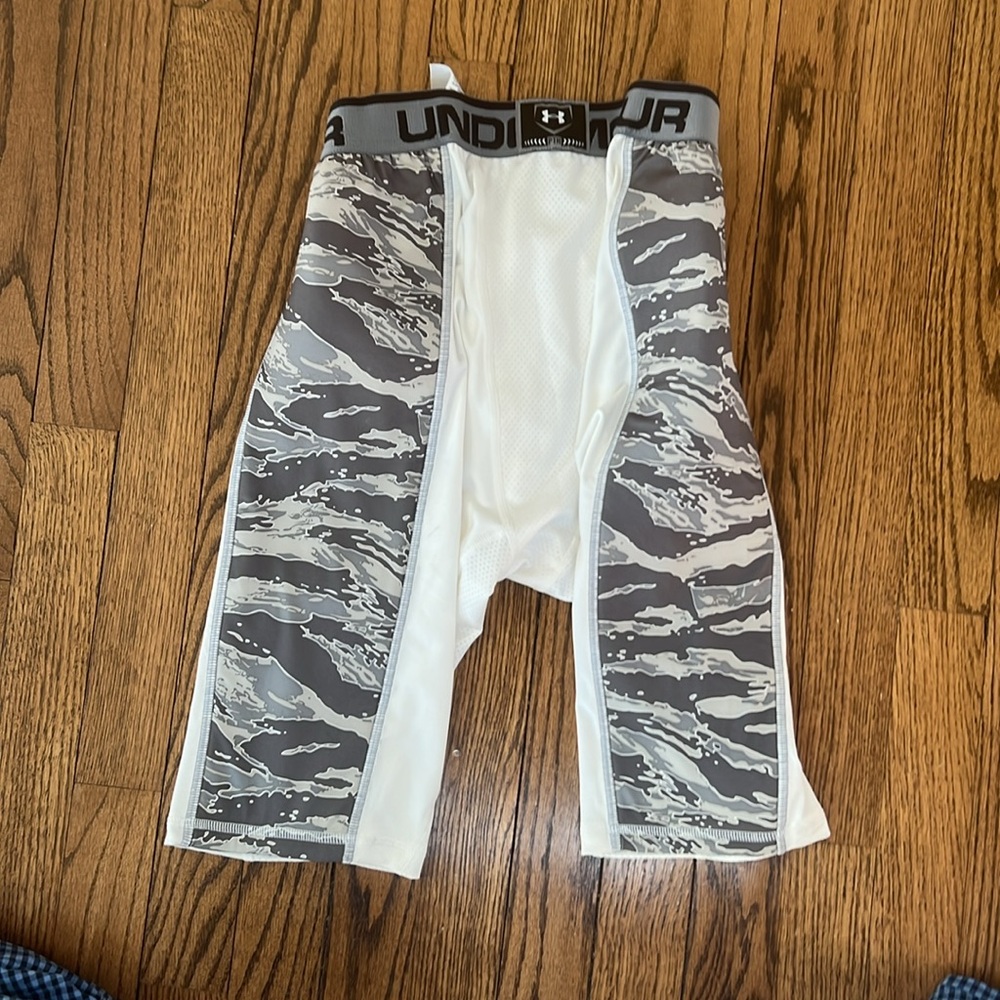 New Under Armour Men's UA Heatgear Gameday Slider Short with Cup 1251896 Medium - Picture 6 of 12